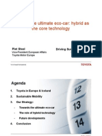 Towards The Ultimate Eco-Car: Hybrid As The Core Technology: Piet Steel Driving Sustainability 08