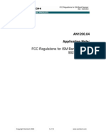 FCC Part15 Regulations Semtech