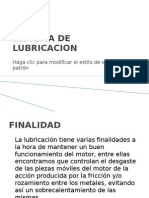 Sistema de Lubricacion