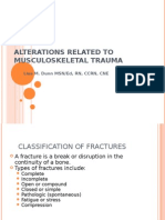 Alterations Related To Musculoskeletal Trauma: Lisa M. Dunn MSN/Ed, RN, CCRN, CNE