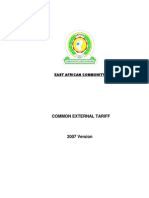 EAC Externaltariff2007