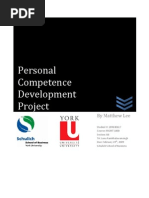 Personal Competence Devleopment Project2