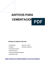 Aditivos para Cementación