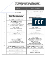 15th PCCP MYC - Scientific Overview