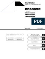 Catalogo de Partes DR650 PDF