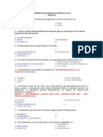 Examen de Residentado Médico 2011