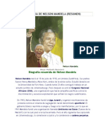 Biografia de Nelson Mandela