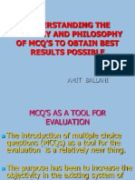 Understanding The Anatomy and Philosophy of MCQ's