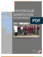 Aviation Club Constitution