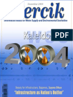 Indonesia Water Supply and Sanitation Magazine PERCIK December 2004 Kaleidoscope 2004