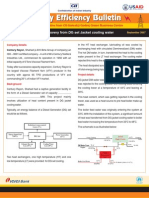 Bulletin 7 - Heat Recovery From DG Set Jacket Cooling Water