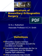 Complications of Bimaxillary Orthognathic Surgery