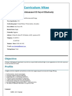 Curriculum Vitae: Aya Mohammed El Sayed Elhabashy