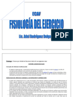 FISIOLOGÍA DEL EJERCICIO - Material