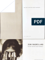 Baudrillard, Jean - Why Hasnt Everything Already Disappeared