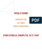 Industrial Dispute Act 1947