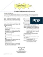 Honeywell 6151 Quick Program Guide