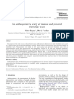 An Anthropometric Study of Manual and Powered Wheelchair Users