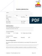 Application Form