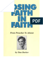 Perder La Fe en La Fe, de Predicador A Ateo - Dan Barker