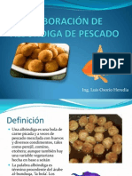 Elaboración de Albóndiga de Pescado