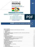 Programa Estudio Educacionsecundaria Comunitaria Productiva Campo Cienciaytec