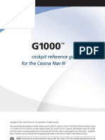 G1000 CessnaNavIII CockpitReferenceGuide CessnaNavIII