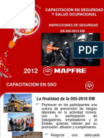 X Curso Curso Inspecciones Planeadas de Seguridad