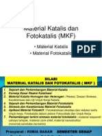 Material Katalis Dan Fotokatalis (MKF) 1