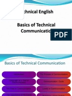 Basics of Technical Communication