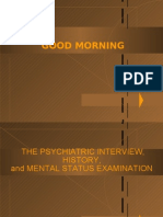 Psychiatric Interview & Mental Status Exam