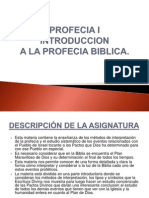 Introduccion A La Profecia I