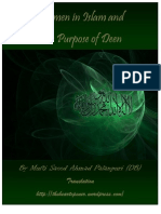 Women in Islam and The Purpose of Creation by Mufti Saeed Ahmad Palanpuri (DB)