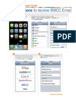 Setting Up BMCC e Mail On Iphone