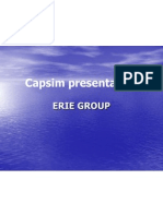 Capsim Presentation