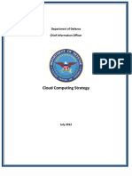 U.S. Department of Defense Cloud Computing Strategy