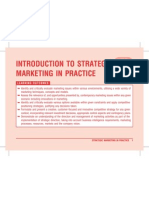 Introduction To Strategic Marketing in Practice: Unit 1