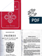 PROSEVKHITAIRE Livre de Prières Orthodoxes Traduit Du Grec