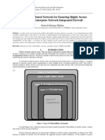 A Novel Distributed Network For Ensuring Highly Secure Proposed Enterprise Network Integrated Firewall