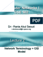 Computer Networks I CSE 502