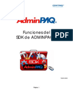 Funciones SDK-ADMW