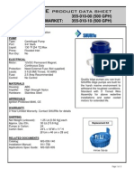 pds-500 BILGE PUMP 355-010-00 10