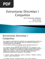 Estructuras Discretas I Conjuntos Juan Abreu