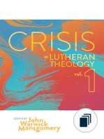 Crisis in Lutheran Theology