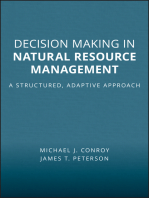 Decision Making in Natural Resource Management: A Structured, Adaptive Approach