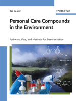 Personal Care Compounds in the Environment: Pathways, Fate and Methods for Determination