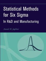 Statistical Methods for Six Sigma: In R&D and Manufacturing