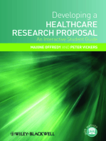 Developing a Healthcare Research Proposal: An Interactive Student Guide