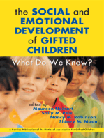 The Social and Emotional Development of Gifted Children: What Do We Know?