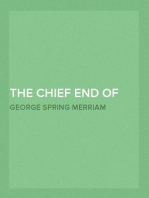 The Chief End of Man